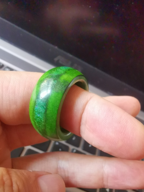 古玩雜項虬角手戒拍賣,當前價格1333元