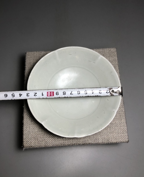 古玩陶瓷北宋,影青釉花口洗拍賣,當前價格2400元