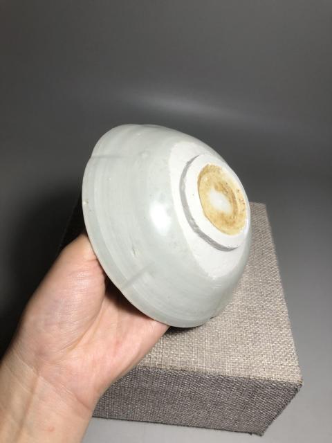 古玩陶瓷北宋,影青釉花口洗拍賣,當前價格2400元