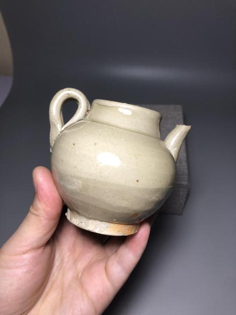 古玩陶瓷青釉執壺拍賣，當前價格750元