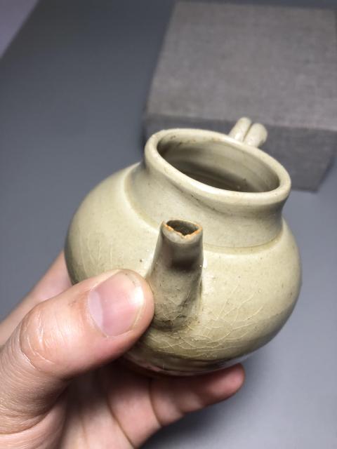 古玩陶瓷青釉執壺拍賣，當前價格750元