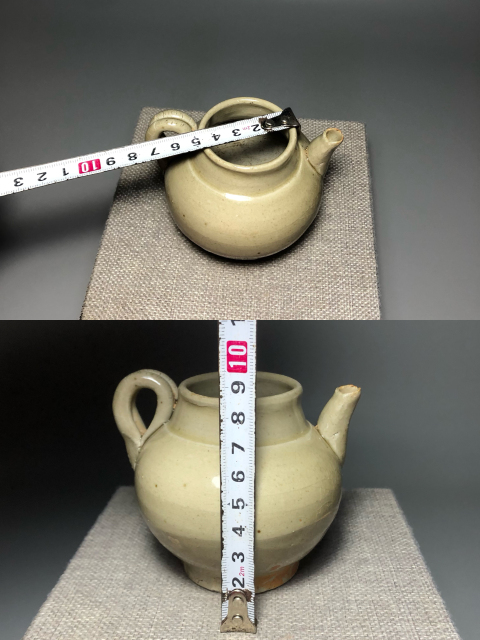 古玩陶瓷青釉執壺拍賣，當前價格750元