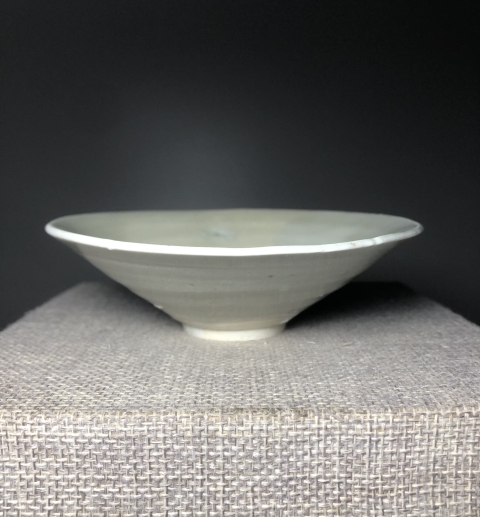 古玩陶瓷宋,青白釉斗笠盞拍賣,當前價格1600元