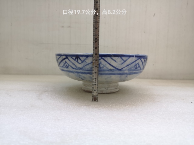 古玩陶瓷青花碗拍賣，當前價格580元