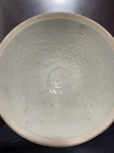 古玩陶瓷宋影青釉娃娃碗拍賣，當前價格5600元