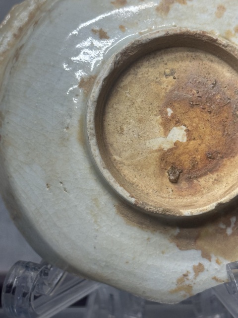 古玩陶瓷宋代暗刻影青筆洗拍賣,當前價格69元