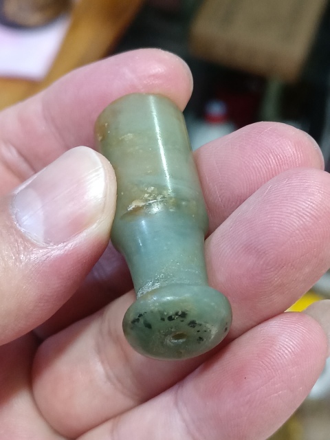 古玩玉器清代煙嘴子拍賣,當前價格1280元