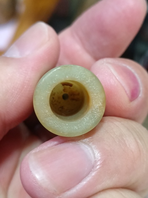 古玩玉器清代煙嘴子拍賣,當前價格1280元
