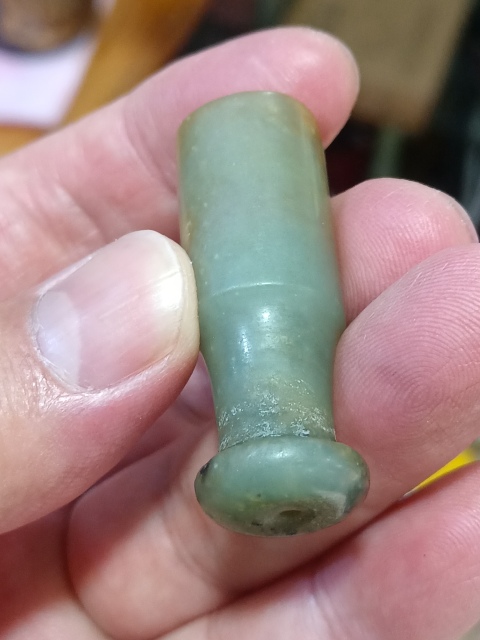古玩玉器清代煙嘴子拍賣,當前價格1280元