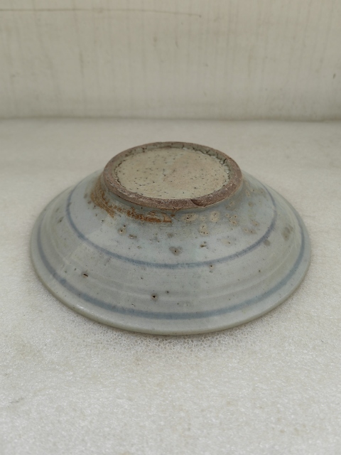 古玩陶瓷晚明青花盤拍賣，當前價格680元