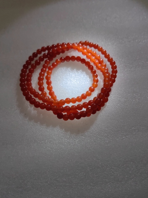 古玩玉器紅瑪瑙珠鏈拍賣,當前價格298元