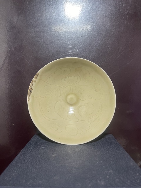 古玩陶瓷宋南定劃花斗笠碗拍賣，當前價格7500元