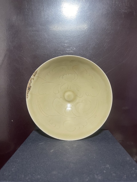古玩陶瓷宋南定劃花斗笠碗拍賣，當前價格7500元