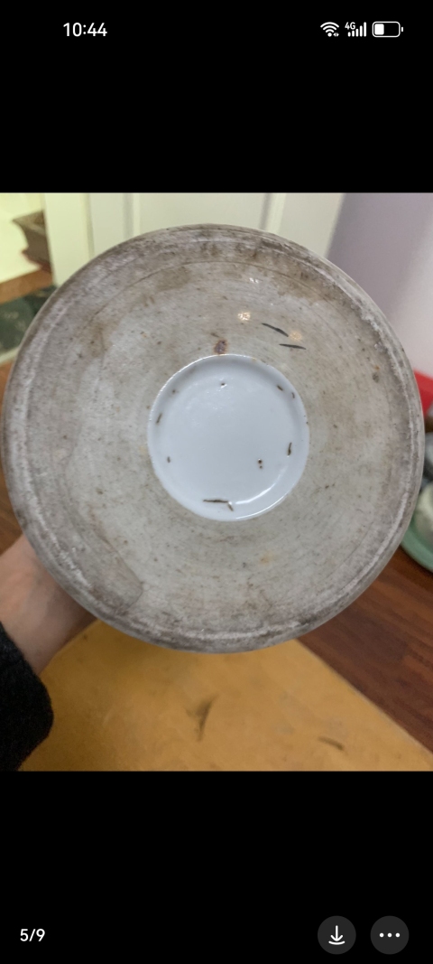 古玩陶瓷淺絳彩山水人物詩文帽筒拍賣，當前價格899元