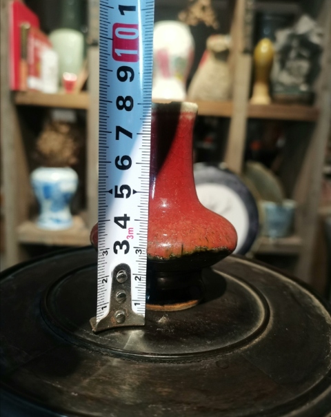 古玩陶瓷三陽開泰品種小花觚拍賣，當前價格6800元