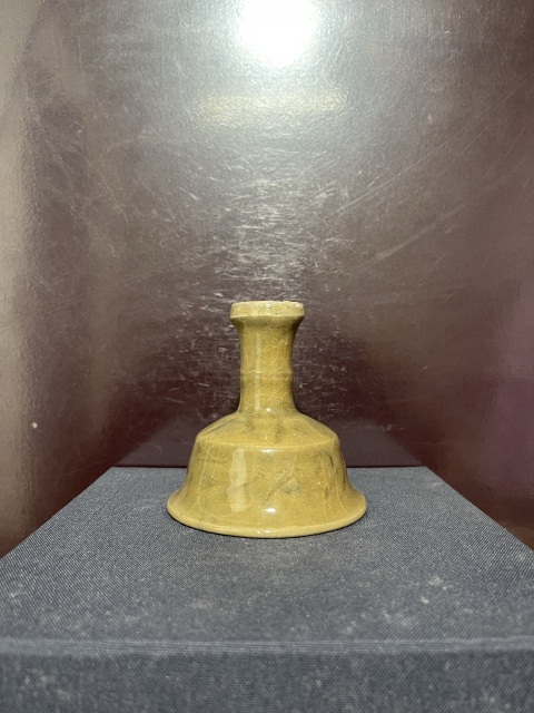 古玩陶瓷元未明初龍泉窯青釉高足杯拍賣,當前價格15500元