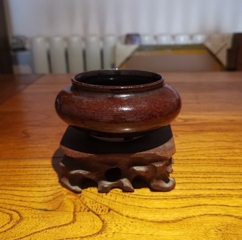 古玩陶瓷元紅釉水洗拍賣,當前價格6999元