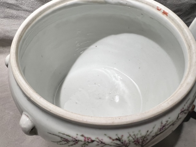古玩陶瓷民國名家 余和昌 粉彩仕女圖粥罐拍賣，當前價格1280元