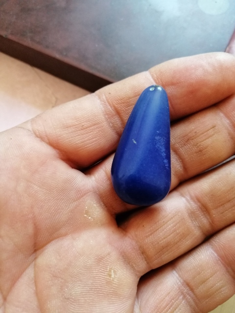 古玩玉器老琉璃墜拍賣,當前價格699元
