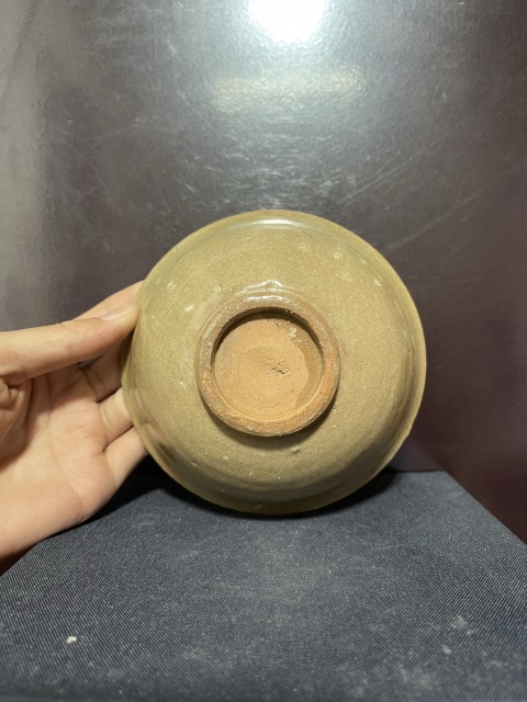 古玩陶瓷元龍泉青瓷撇口碗拍賣,當前價格5500元