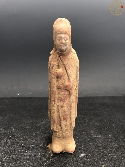 古玩陶瓷唐代胡人風帽俑（已保真）拍賣，當前價格3680元