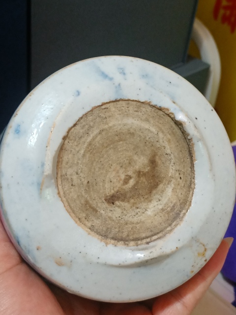 古玩陶瓷晚清青花趕珠龍紋筒式爐拍賣,當前價格980元