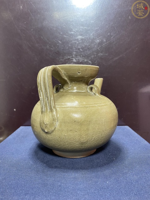 古玩陶瓷宋青黃釉執(zhí)壺拍賣,當前價格11800元