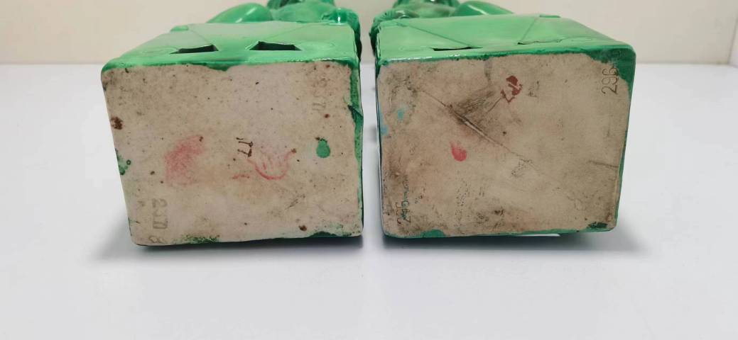 古玩陶瓷綠釉雕塑獅子座像拍賣,當前價格1600元