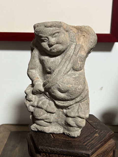 古玩陶瓷金元力士人物造像拍賣，當前價格4888元