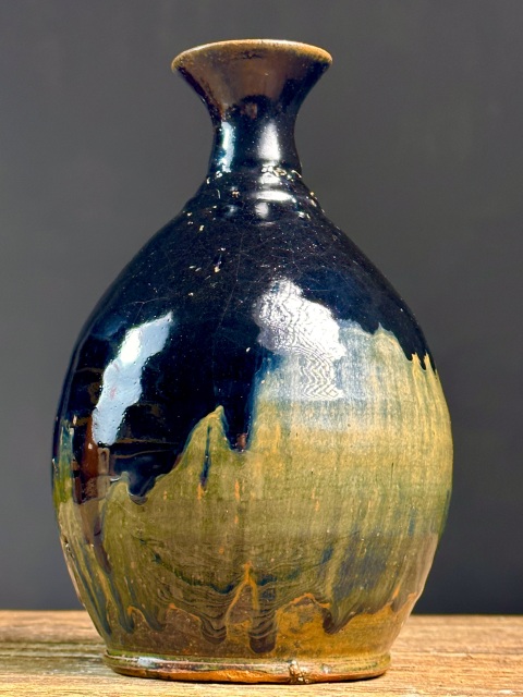 古玩陶瓷清代?窯變釉玉壺春拍賣，當前價格2666元