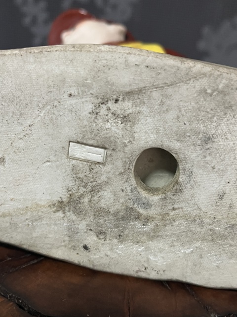 古玩陶瓷放鞭炮圖塑像拍賣，當前價格360元