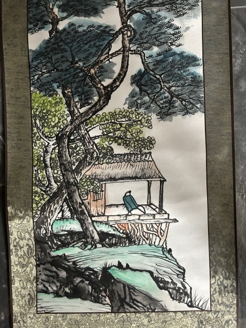 古玩字畫蒼翠玉立拍賣，當前價格788元