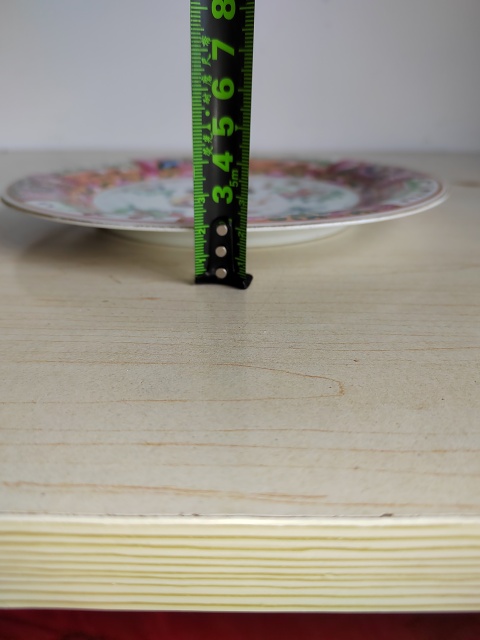 古玩陶瓷人物紋彩繪盤拍賣,當前價格200元