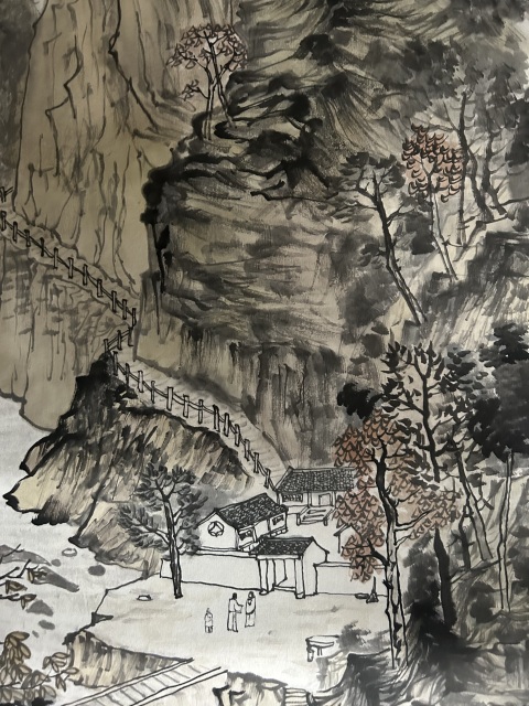 古玩字畫李林宏《山水清音》拍賣,當(dāng)前價(jià)格678元