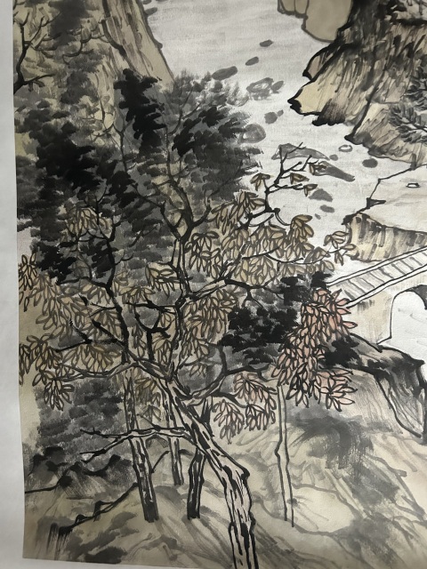 古玩字畫李林宏《山水清音》拍賣,當(dāng)前價(jià)格678元