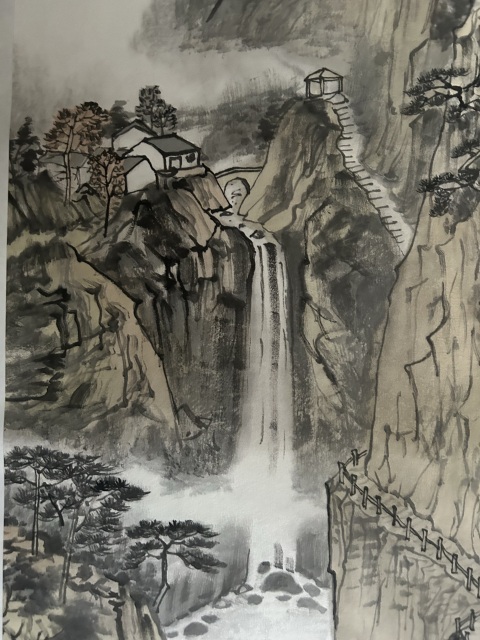 古玩字畫李林宏《山水清音》拍賣,當(dāng)前價(jià)格678元
