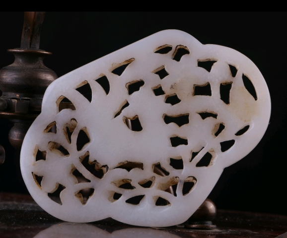 古玩玉器玉花片拍賣，當前價格0元