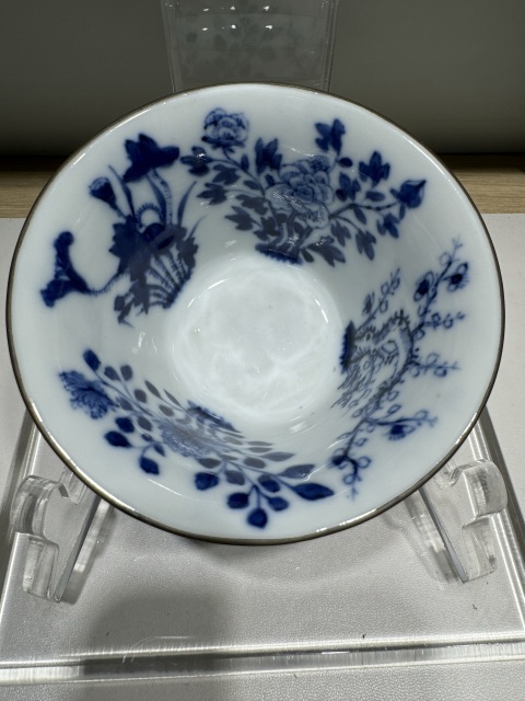 古玩陶瓷青花四季花卉紋鈴鐺杯拍賣,當前價格3500元