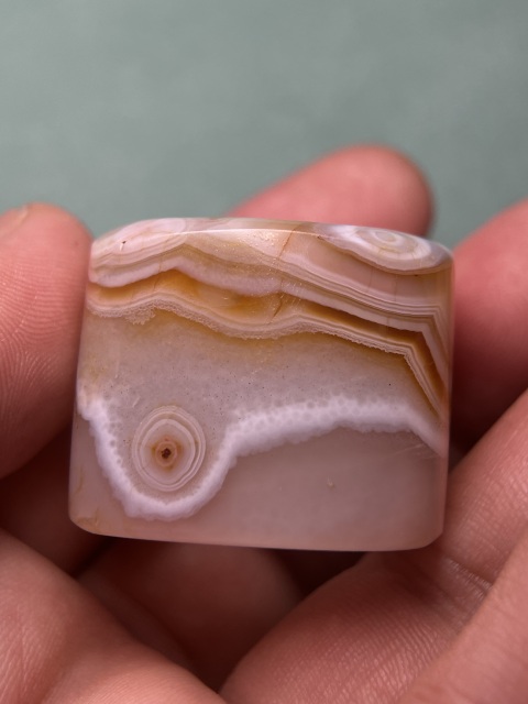 古玩玉器瑪瑙馬蹄扳指拍賣,當前價格7200元