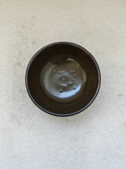 古玩陶瓷磁州窯茶葉末釉茶碗拍賣，當前價格456元
