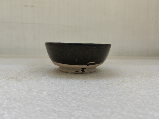 古玩陶瓷磁州窯茶葉末釉茶碗拍賣，當前價格456元