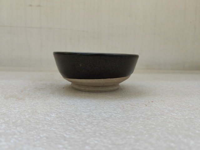 古玩陶瓷磁州窯茶葉末釉茶碗拍賣，當前價格456元