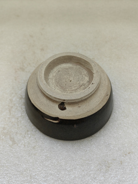 古玩陶瓷磁州窯茶葉末釉茶碗拍賣，當前價格456元