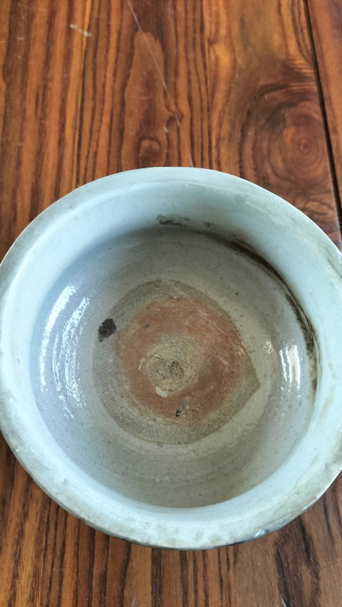 古玩陶瓷明末清初.青花雙龍戲珠紋過渡期三足爐1600拍賣，當前價格1600元