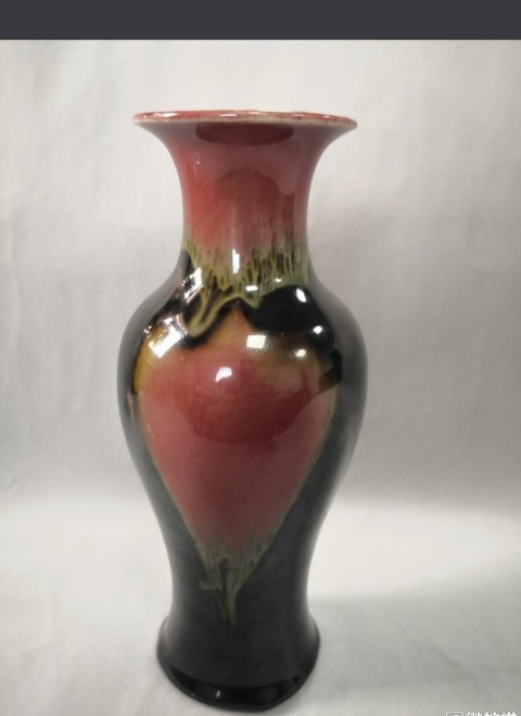 古玩陶瓷清晚期三陽開泰品種觀音瓶拍賣，當前價格4000元