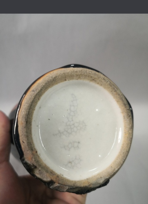 古玩陶瓷清晚期三陽開泰品種觀音瓶拍賣，當前價格4000元