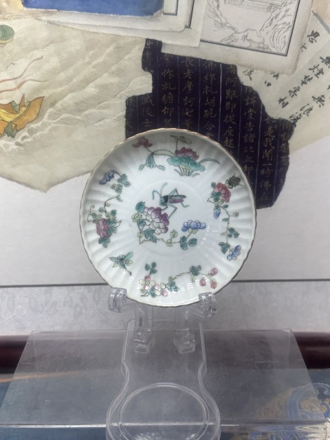 古玩陶瓷清同治精品細(xì)路飛黃騰達(dá)粉彩盤拍賣,當(dāng)前價格2690元