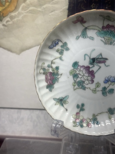 古玩陶瓷清同治精品細(xì)路飛黃騰達(dá)粉彩盤拍賣,當(dāng)前價格2690元