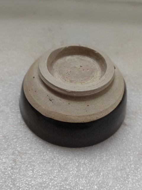 古玩陶瓷磁州窯茶葉末釉茶碗拍賣，當前價格456元