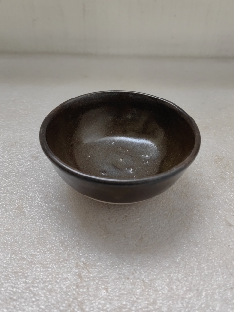 古玩陶瓷磁州窯茶葉末釉茶碗拍賣，當前價格456元